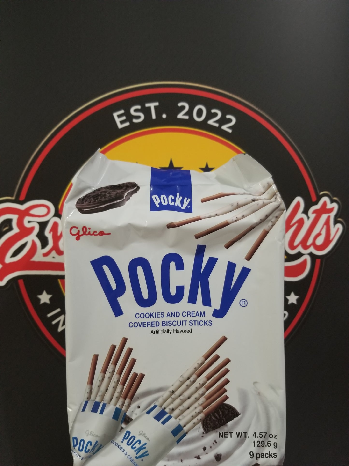 Pocky Cookies and Cream Pouch (Thailand)